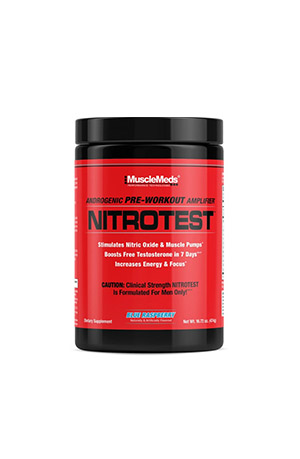 Nitrotest Pre-workout +Test booster